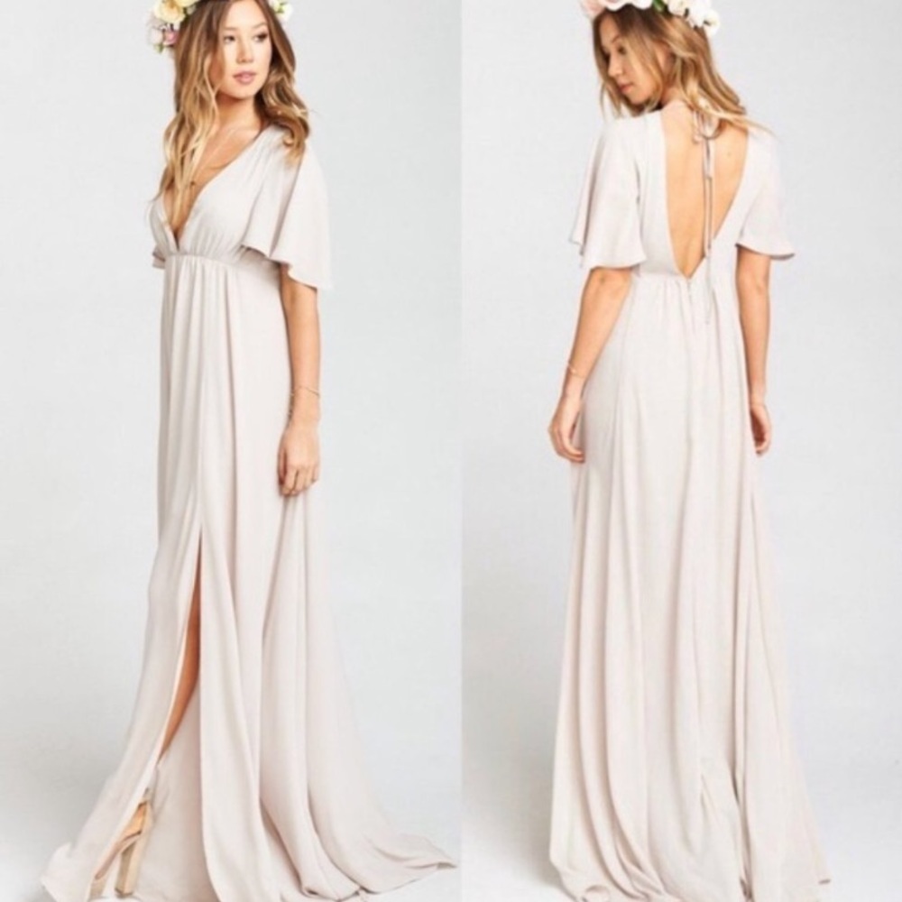 Show Me Your Mumu Faye Flutter Maxi Dress